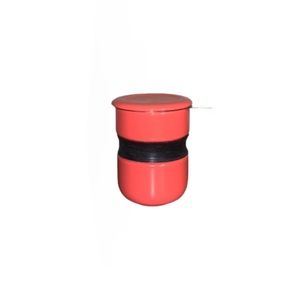 David’s Tea Pinkish Coral Mug with Strainer and Lid